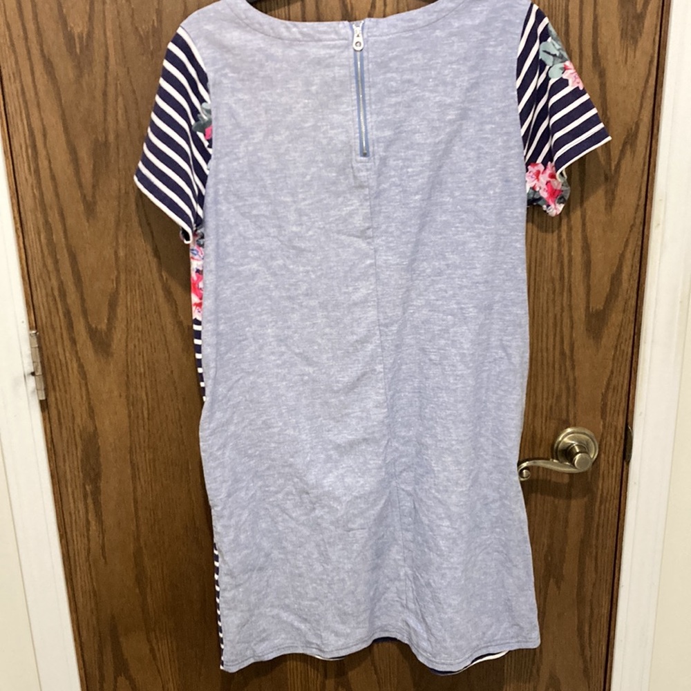 Joules Imelda floral shift dress - Picture 5 of 11